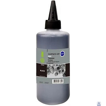 CACTUS Чернила CS-EPT6731-250 черный 250мл для Epson L800/L810/L850/L1800