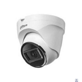 DAHUA DH-IPC-T1E20P-A-0280B Уличная турельная IP-видеокамера 2Мп; 1/3” CMOS; 2.8мм; Smart подсветка; ИК 30м; IP67; обнаружение людей; встроенный микрофон; корпус: пластик