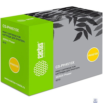 Картридж лазерный Cactus CS-PH4510X 113R00712 черный (19000стр.) для Xerox Phaser 4510