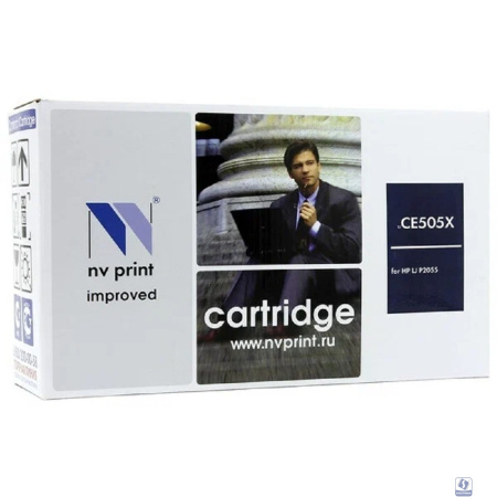 NVPrint CE505X Картридж  для LaserJet P2055, черный, 6500 стр.