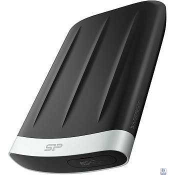 Портативный HDD Silicon Power ArmorA65B 1Tb/2.5/Черн/Сер(SP010TbPHD65BS3G)