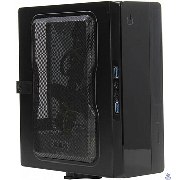 EQ101BK PM-200ATX  U3.0*2AXXX  Slim Case  (PSU Powerman) [6117414]