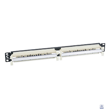 Cabeus CP-100P-110TYPE 100 парная кросс-панель 110 типа, 19" 1U (без модулей)