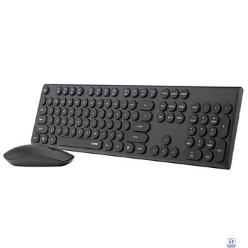 Клавиатура + мышь Rapoo X260S клав:черный мышь:черный USB беспроводная 