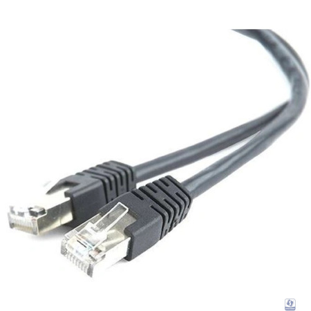 Патч-корд Bion [BPC-U5E101-2M-BK] U/UTP, Cat.5e, AWG 26 (7/0,16мм), CCA, многожильный, PVC, 2м, черный