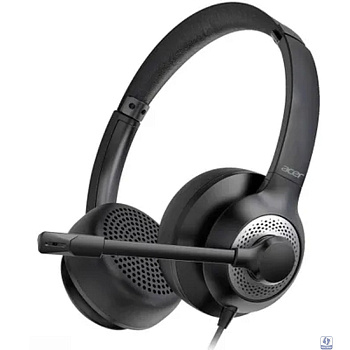 Acer OHW309 [ZL.HDSEE.004] черный 1.6м накладные USB