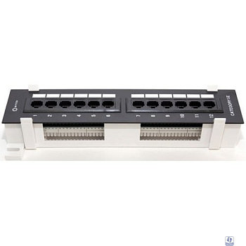 5bites PPU55-04W Патч-панель UTP / 5E / 12P / KRONE / 110 / DUAL IDC / 10" / WALL