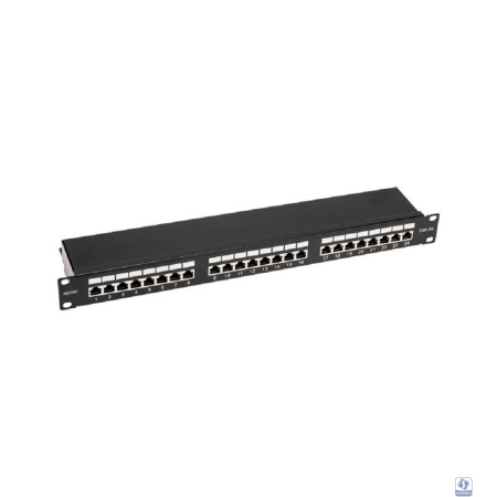 Rexant (02-0041) Панель коммутационная 19", 1U, 24 порта, STP, RJ-45, CAT 5e PRO