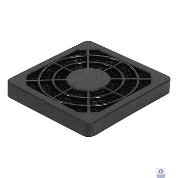 Exegate EX295251RUS Решетка для вентилятора с фильтром 50х50 ExeGate EG-050PSFB (50х50 мм, пластиковая, квадратная, с пылевым фильтром, черная)