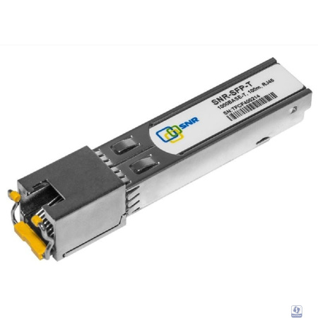 SNR SNR-SFP-T Модуль SFP 1000Base-T, разъем RJ-45, дальность до 100м.