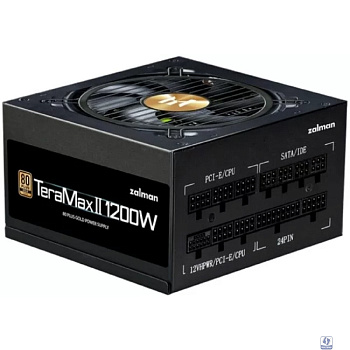 Zalman <TMX2> ZM1200-TMX2  <1200W, ATX v3.0 GEN 5.0, EPS, APFC, 12cm Fan, FCM, 80+ GOLD, Retail>