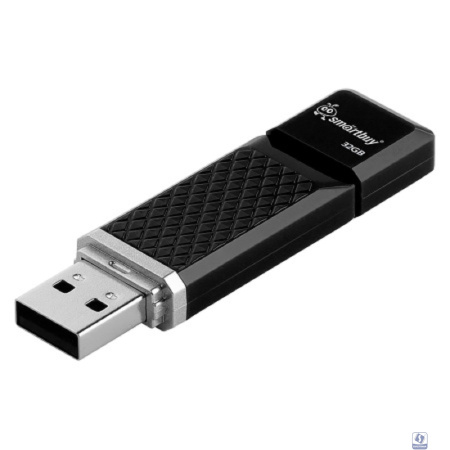 Smartbuy USB Drive 32Gb Quartz series Black SB32GBQZ-K