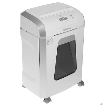 Fellowes  Шредер Powershred 15C, DIN P-4, 4х40мм, 14лст., 19лтр. (100017466) в БЕЛОМ корпусе 