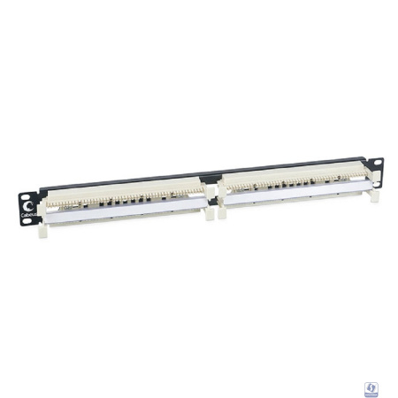 Cabeus CP-100P-110TYPE 100 парная кросс-панель 110 типа, 19" 1U (без модулей)