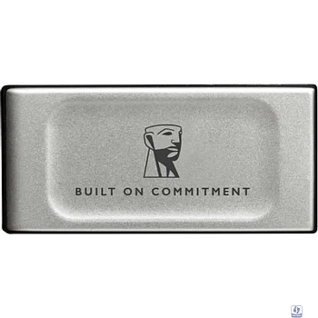 Kingston Portable SSD 500GB External XS2000 BOC,, Type-C, USB 3.2 Gen 2x2, R/W 2000/2000MB/s, IP55, 70x33x14mm, Silver (60 мес)