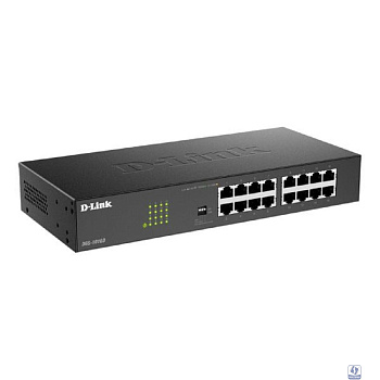 D-Link DGS-1016D/J1A Неуправляемый коммутатор с 16 портами 10/100/1000Base-T