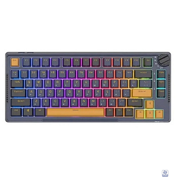Клавиатура RK-H81 беспроводная Star Night, линейные свитчи RK Sky Cyan