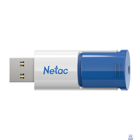 Netac USB Drive 64GB U182 Blue USB3.0 [NT03U182N-064G-32BL], выдвижной