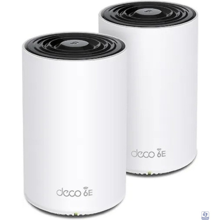 TP-Link Deco XE75 Pro(2-pack) AXE5400 Трехдиапазонная домашняя Mesh-система Wi-Fi 6E