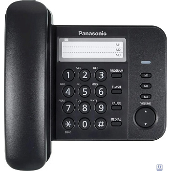 Panasonic KX-TS2352RUB (черный) 