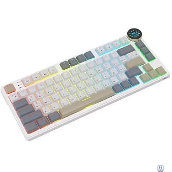 Клавиатура RK N80 беспроводная Pearly Dawn, тактильные свитчи RK Brown