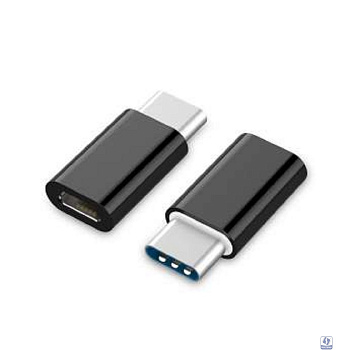 ORIENT Переходник USB 2.0 micro-Bf (5pin) UC-201 -> Type-Cm (24pin), черный