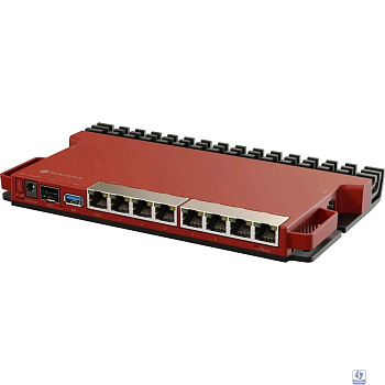 MikroTik L009UiGS-RM Маршрутизатор, 8*1Gbit, 1*SFP 2.5Gbit
