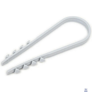 PROconnect (07-4503-3) Дюбель-хомут 19-25мм, круглый, серый (100 шт/уп)