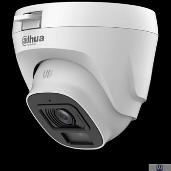DAHUA DH-HAC-T5E20P-A-0360B Уличная турельная HDCVI-видеокамера 2Мп CMOS, объектив 3.6мм, ИК-подсветка до 20м, корпус: пластик