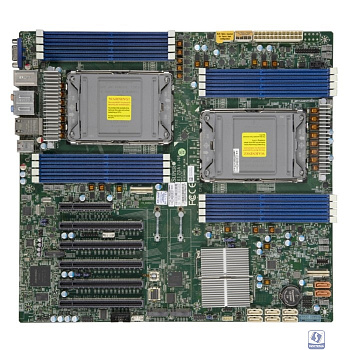 Supermicro MBD-X12DAI-N6-B Материнская плата 3rd Gen Intel® Xeon® Scalable processors Dual Socket LGA-4189 (Socket P+) supported, CPU TDP supports Up to 270W TDP, 3 UPI up to 11.2 GT/s Intel® C621A