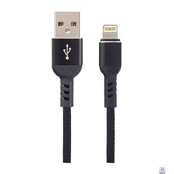 PERFEO Кабель для iPhone, USB - 8 PIN (Lightning), черный, длина 1 м., бокс (I4316)