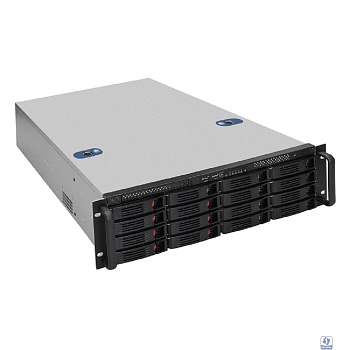 Exegate EX292420RUS Серверная платформа ExeGate Pro 3U660-HS16 <RM 19", высота 3U, глубина 660, Redundant БП 2x800W, 16xHotSwap, USB>