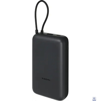 Внешний аккумулятор Xiaomi Power Bank 20000mAh (Integrated Cable) Dark Gray