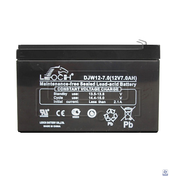 Leoch Батарея DJW12-7.0 F2 (12V 7Ah)