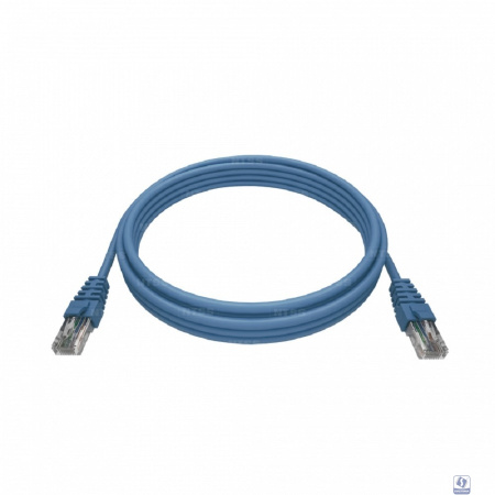 NTSS Патч-корд NTSS RJ45/8P8C, T568B UTP 6 кат. литой, 3 метра, LSZH, синий NTSS-PC-UTP-RJ45-6-3.0-LSZH-BU
