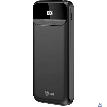 Мобильный аккумулятор Cactus CS-PBFSCA-10000 10000mAh 4.5A 2xUSB-A/USB-C черный