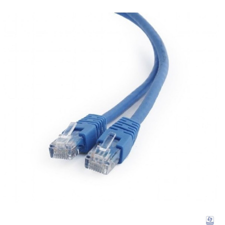 Cablexpert PP6U-0.5M/B Патч-корд UTP кат.6, 0.5м, литой, многожильный (синий)