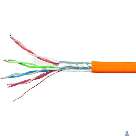 Cablexpert FPC-5051E-LSZH-4-CU Кабель Cablexpert (RU) FTP-LSZH 4x2x0.51, медный, кат.5e, однож., 305м, box, оранж