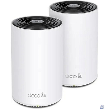 TP-Link Deco XE75 Pro(2-pack) AXE5400 Трехдиапазонная домашняя Mesh-система Wi-Fi 6E