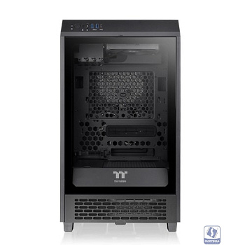 Корпус Thermaltake The Tower 200 черный без БП miniITX 11x120mm 5x140mm 2xUSB3.0 1xUSB3.1 audio bott PSU