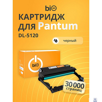 Bion BCR-DL-5120 Драм-картридж DL-5120 для Pantum BP5100DN/BP5100DW/BM5100ADN/BM5100ADW/BM5100FDN/BM5100FDW, черный (30000 стр.)
