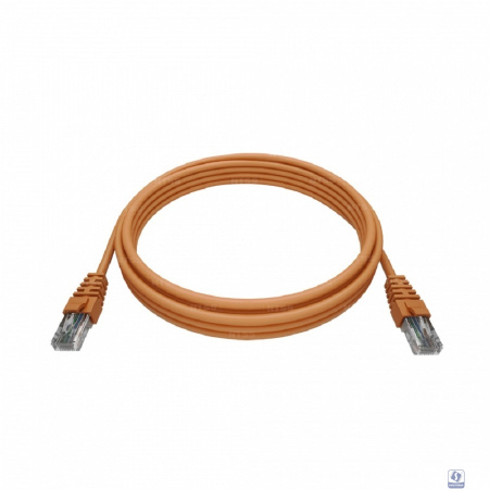 NTSS Патч-корд NTSS RJ45/8P8C, T568B UTP 6 кат. литой, 0.5 метров, LSZH, оранжевый NTSS-PC-UTP-RJ45-6-0.5-LSZH-OR