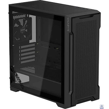 Gigabyte C102B GB-C102G черный без БП mATX 7x120mm 4x140mm 2xUSB3.0 audio bott PSU