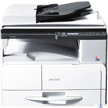 Ricoh MP 2014AD (912356) 417378N {МФУ, A3, 256Мб, 20стр/мин, дуплекс, GDI, ARDF50,  в комплекте тонер (4000стр), девелопер, инструкция, запуск инженером АСЦ 