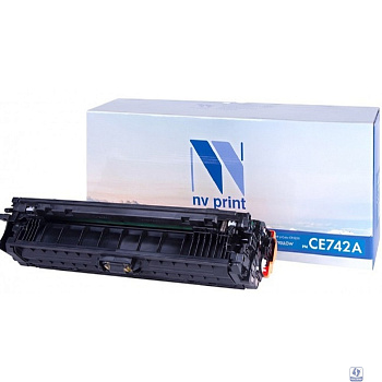 NVPrint CE742A  Картридж NV Print для HP Color LJ CP5220 (7300 к) Y, восстан.