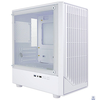 Корпус Ginzzu CL413 mATX передняя панель Решетка белый