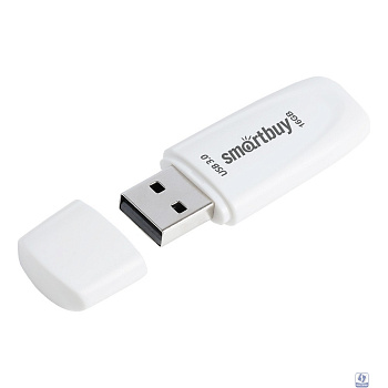 Smartbuy USB Drive 16Gb Scout White [SB016GB3SCW]