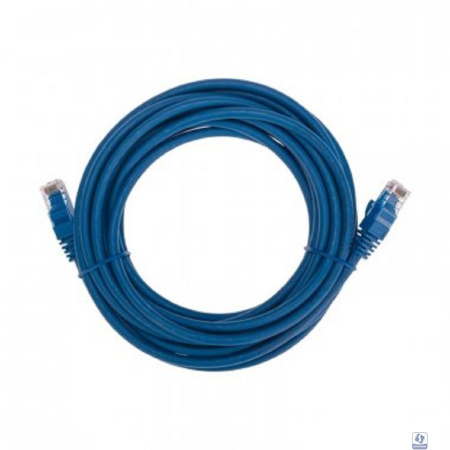 Rexant (02-0294-5) Патч-корд U/UTP, CAT 6, RJ45-RJ45, 26AWG, LSZH, синий, 5м