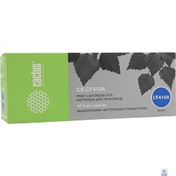 CACTUS CF410A Тонер Картридж CS-CF410A черный для HP LJ M452DW/DN/NW, M477FDW/M477FDN/M477FNW (2300стр.)