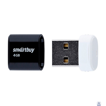 Smartbuy USB Drive 4GB LARA Black (SB4GBLara-K)